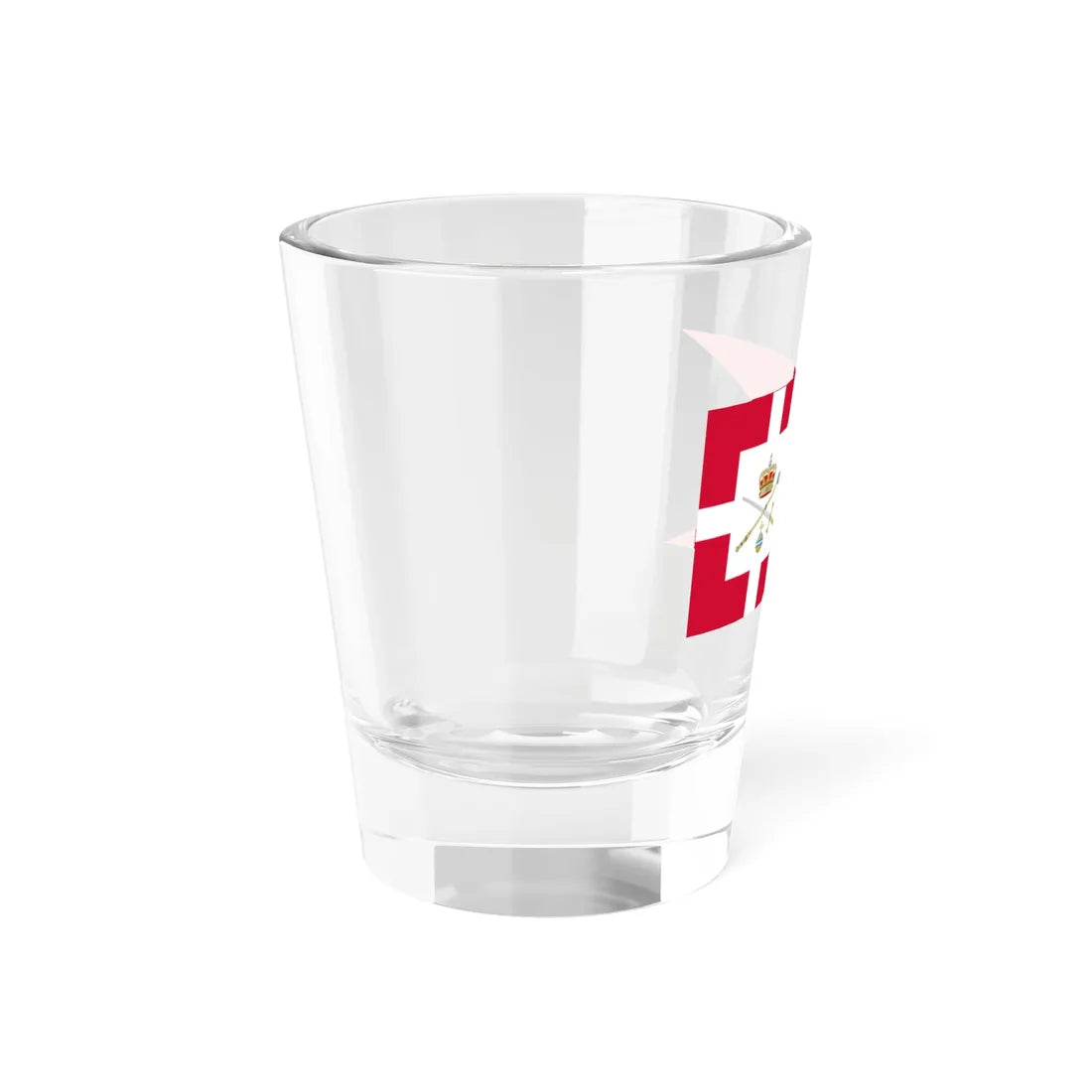 Standard of the Regent of Denmark (Denmark) Shot Glass 1.5oz - Go Mug Yourself