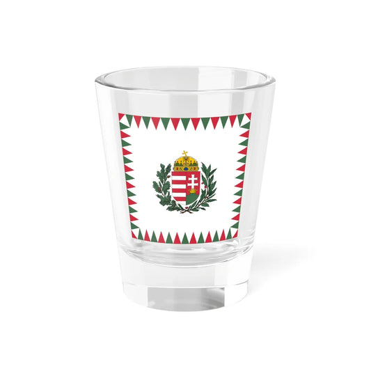 Standard of the Regent of Hungary 1920s-1939 afloat (Hungary) Shot Glass 1.5oz 1.5oz - Go Mug Yourself