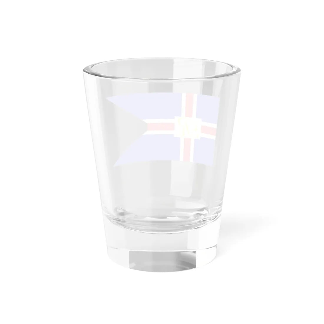 Standard of the Regent of Iceland 1941-1944 (Iceland) Shot Glass 1.5oz - Go Mug Yourself