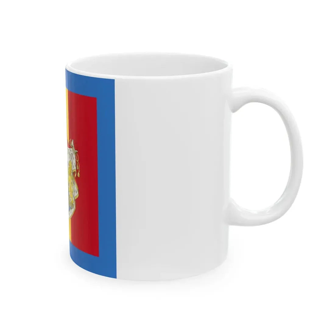Standard of the Regent of Romania 1927-1930 (Oman) White Coffee Mug - Go Mug Yourself