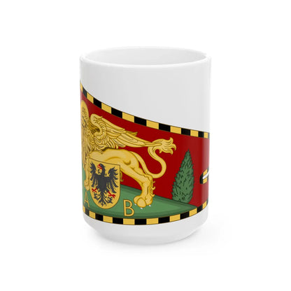 Standard of the Republic of Venice 1648 (Italy) White Coffee Mug 15oz - Go Mug Yourself