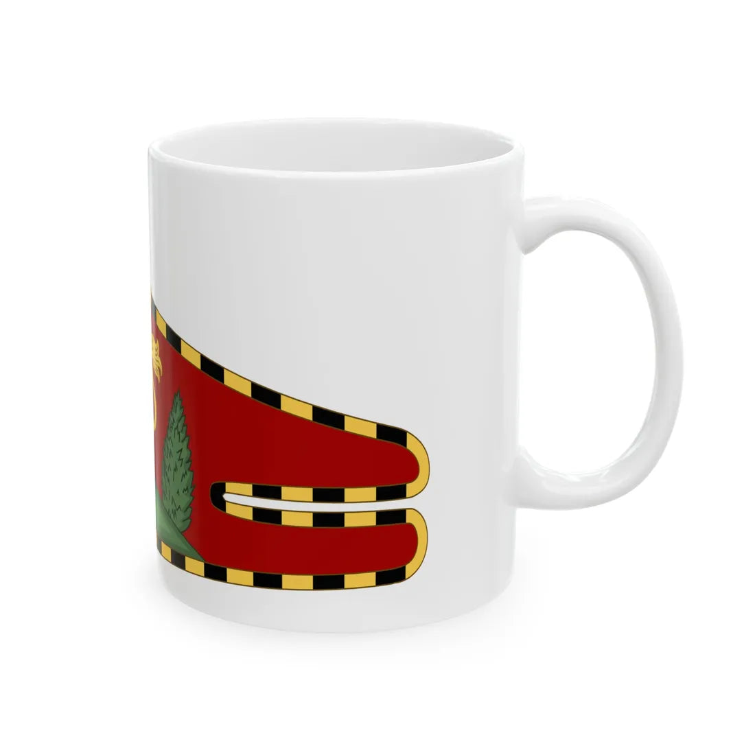 Standard of the Republic of Venice 1648 (Italy) White Coffee Mug - Go Mug Yourself