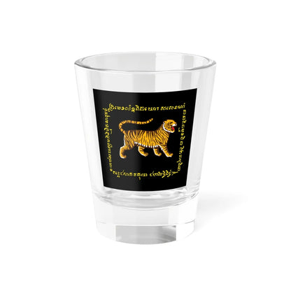 Standard of the Royal Infantry Regiment Wild Tigers Corps (Thailand) Shot Glass 1.5oz 1.5oz - Go Mug Yourself