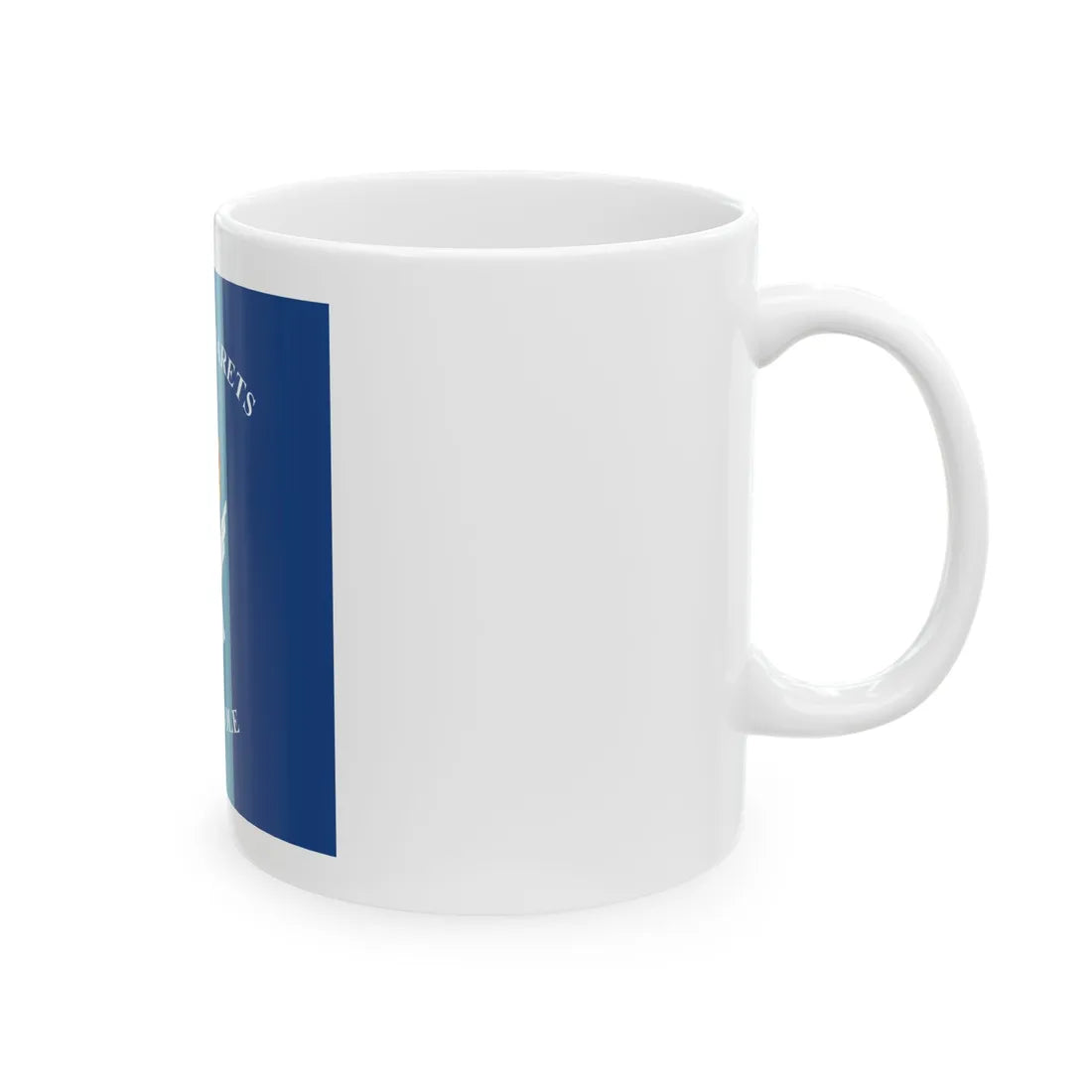 Standard of the Royal Norwegian Air Force Flight School (Norway) White Coffee Mug - Go Mug Yourself