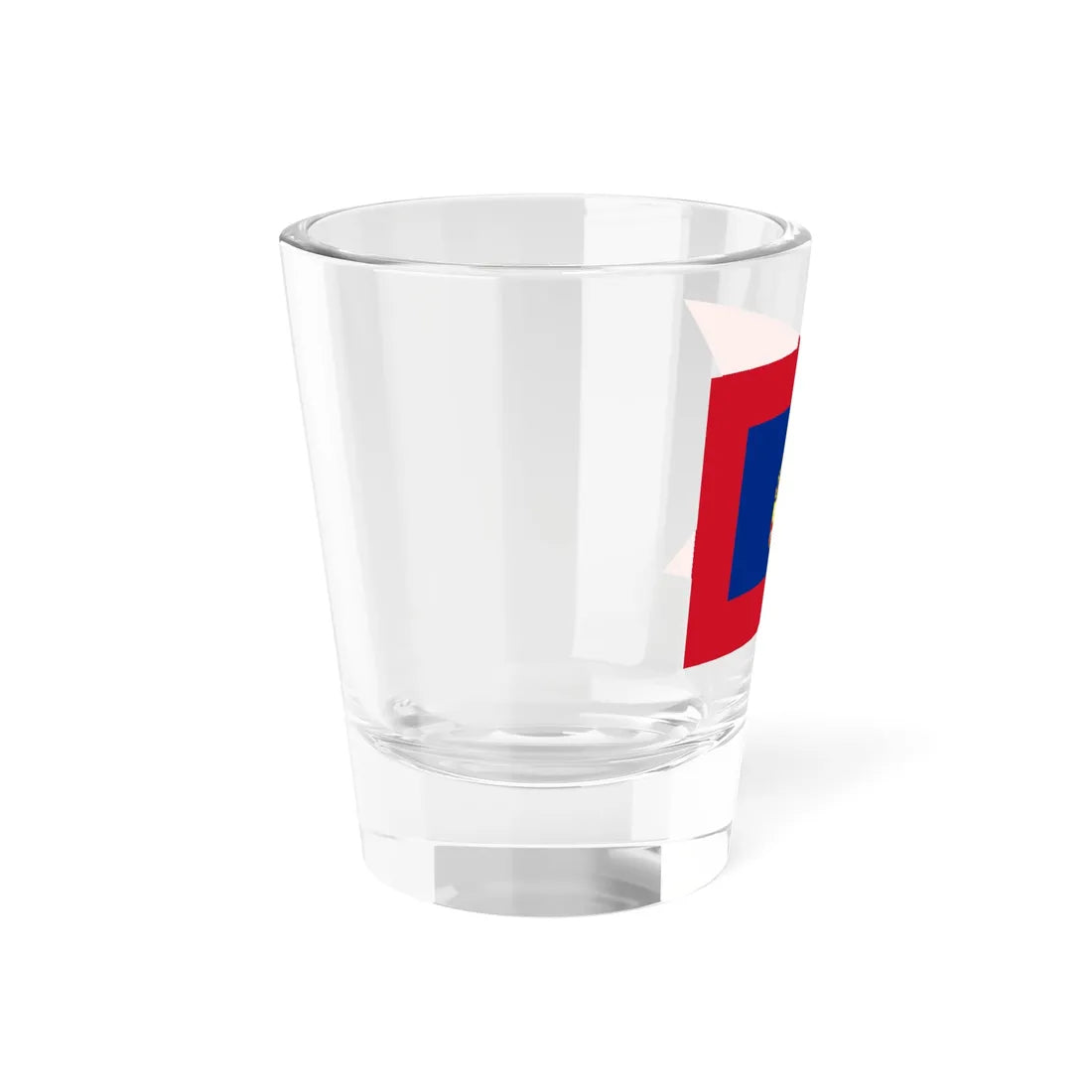 Standard of the Royal Princesses of Siam as printed in the Flag Regulations of Siam R.S. 118 (Cambodia) Shot Glass 1.5oz - Go Mug Yourself