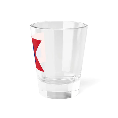 Standard of the Royal Princesses of Siam as printed in the Flag Regulations of Siam R.S. 118 (Cambodia) Shot Glass 1.5oz - Go Mug Yourself