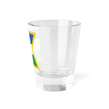 Standard of the Søndenfjeldske Dragoon Regiment (Norway) Shot Glass 1.5oz - Go Mug Yourself