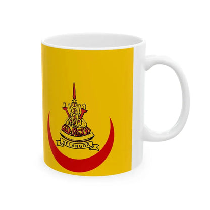Standard of the Sultan of Selangor (Malaysia) White Coffee Mug - Go Mug Yourself