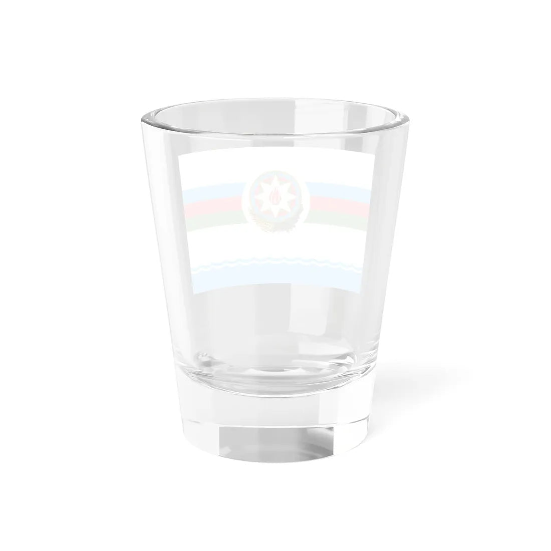 Standard of the Supreme Commander of the Armed Forces of Azerbaijan (Azerbaijan) Shot Glass 1.5oz - Go Mug Yourself