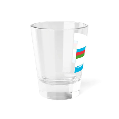 Standard of the Supreme Commander of the Armed Forces of Azerbaijan (Azerbaijan) Shot Glass 1.5oz - Go Mug Yourself
