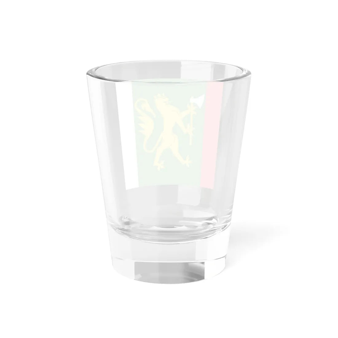 Standard of the Telemark og Buskerud Home Guard District 03 (Norway) Shot Glass 1.5oz - Go Mug Yourself