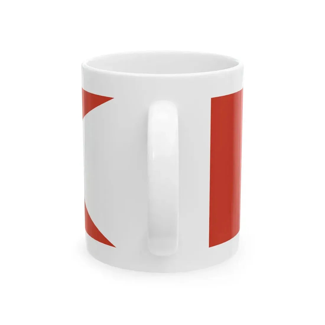 Standard of the Toqui (Chile) White Coffee Mug - Go Mug Yourself