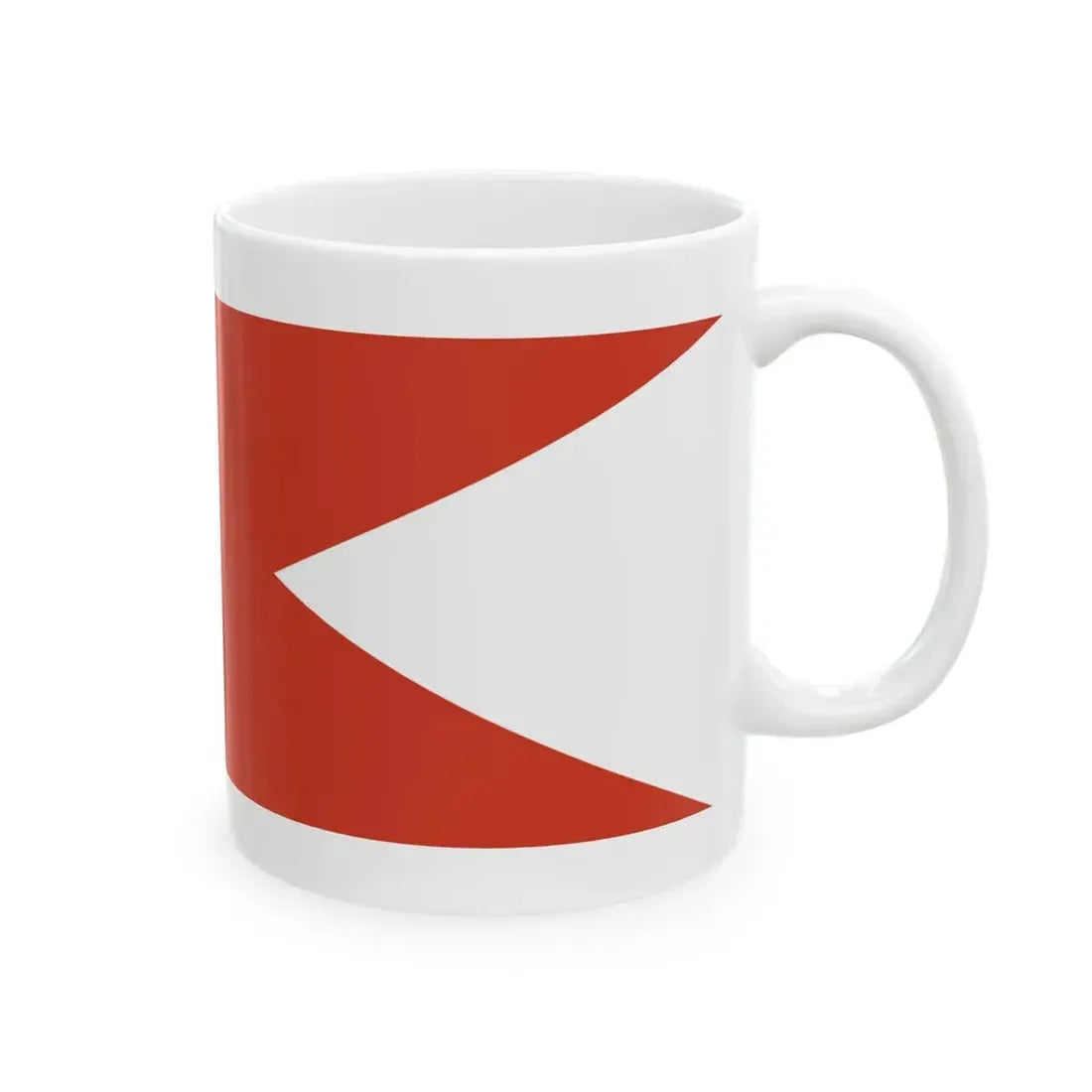 Standard of the Toqui (Chile) White Coffee Mug - Go Mug Yourself