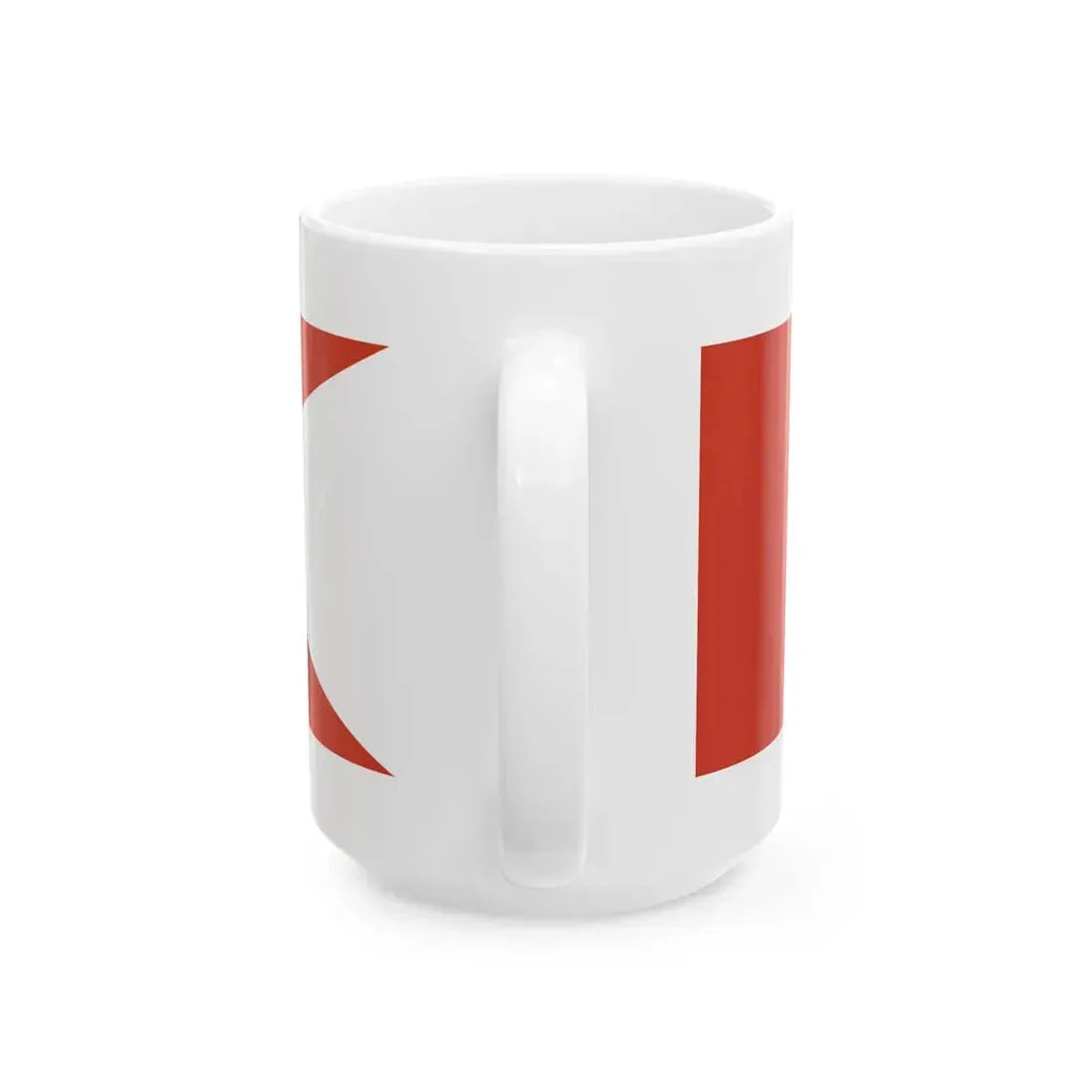 Standard of the Toqui (Chile) White Coffee Mug - Go Mug Yourself