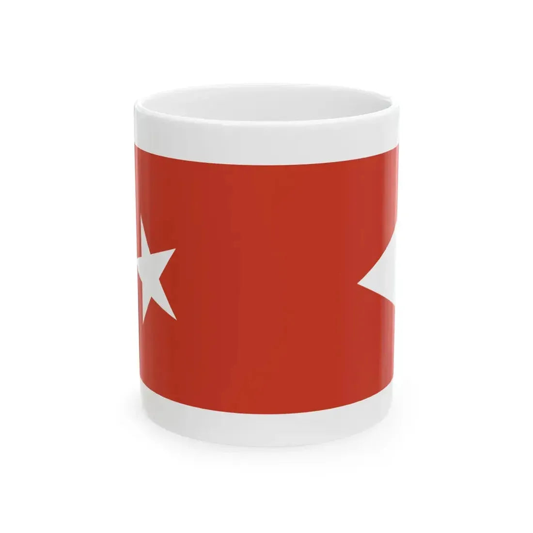 Standard of the Toqui Variant (Chile) White Coffee Mug 11oz - Go Mug Yourself