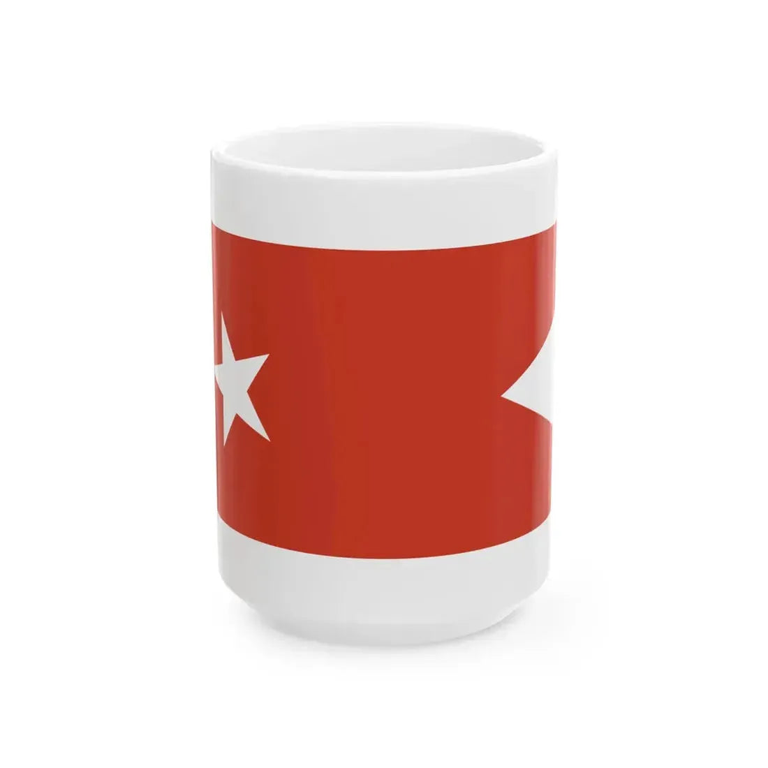Standard of the Toqui Variant (Chile) White Coffee Mug 15oz - Go Mug Yourself