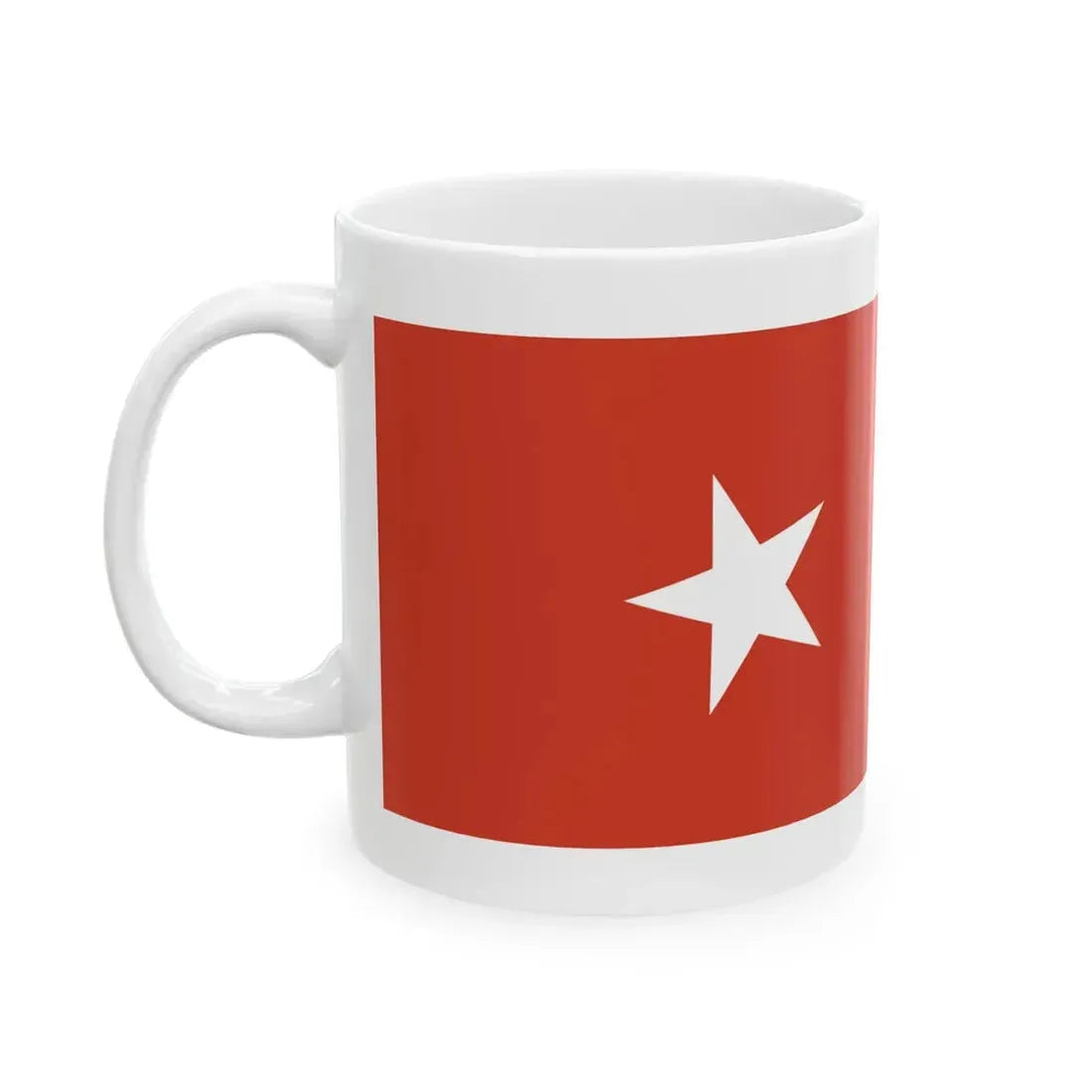 Standard of the Toqui Variant (Chile) White Coffee Mug - Go Mug Yourself