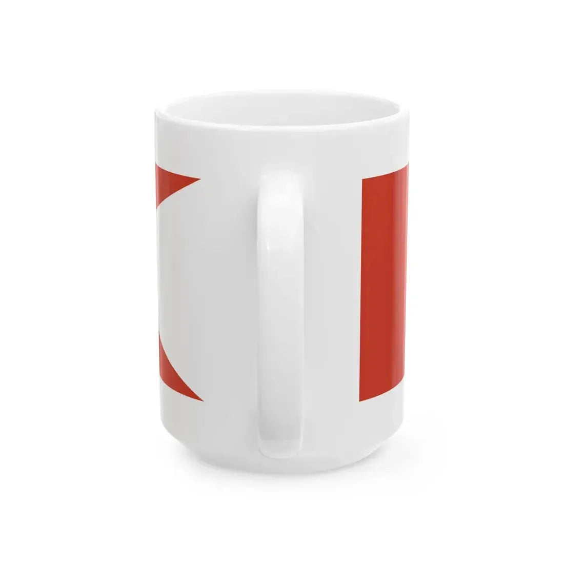 Standard of the Toqui Variant (Chile) White Coffee Mug - Go Mug Yourself