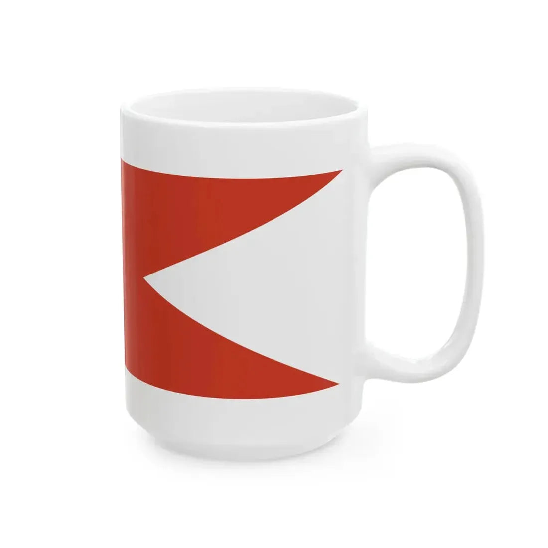 Standard of the Toqui Variant (Chile) White Coffee Mug - Go Mug Yourself