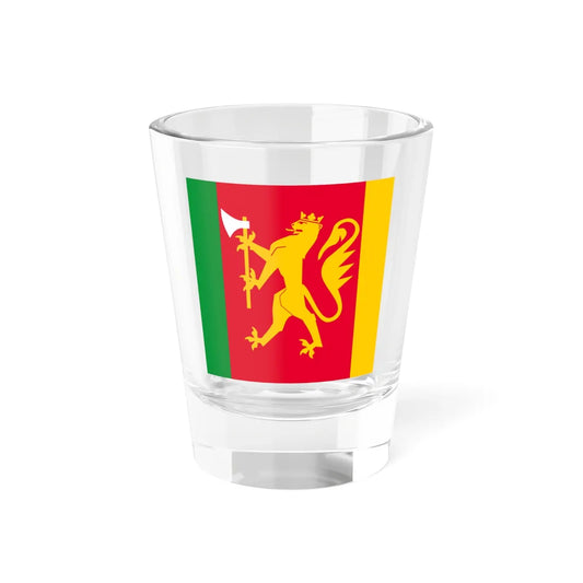 Standard of the Trøndelag Home Guard District 12 (Norway) Shot Glass 1.5oz 1.5oz - Go Mug Yourself