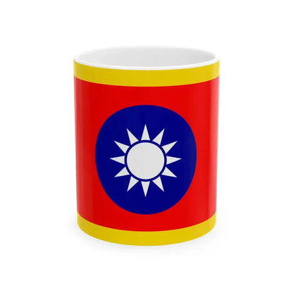 Standard of the Vice President of the Republic of China (China) White Coffee Mug 11oz - Go Mug Yourself