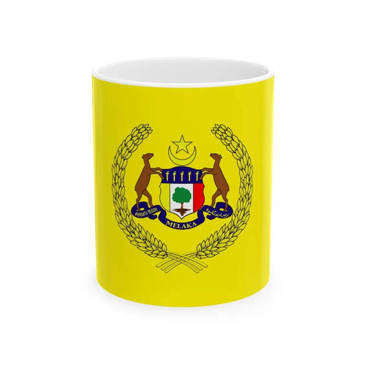 Standard of the Yang di-Pertua Negeri of Malacca (Malaysia) White Coffee Mug 11oz - Go Mug Yourself