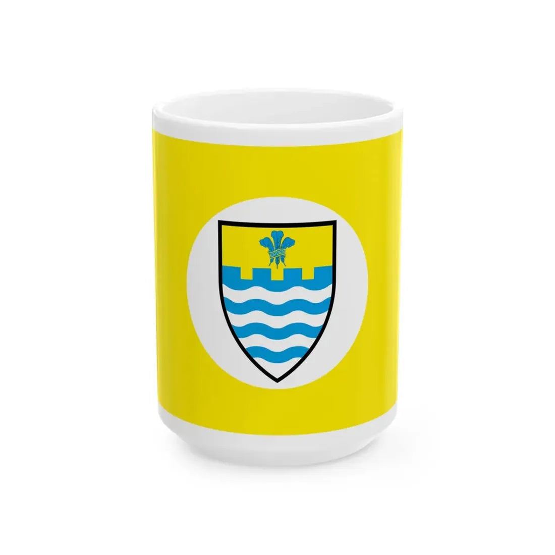 Standard of the Yang di-Pertua Negeri of Penang 1957-1982 (Malaysia) White Coffee Mug 15oz - Go Mug Yourself