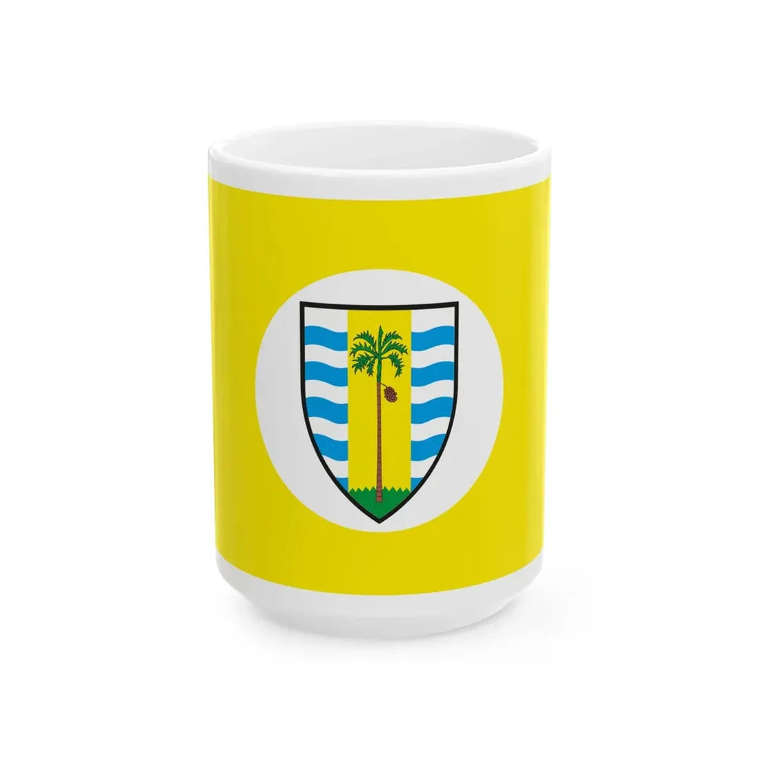 Standard of the Yang di-Pertua Negeri of Penang 1983-2022 (Malaysia) White Coffee Mug 15oz - Go Mug Yourself