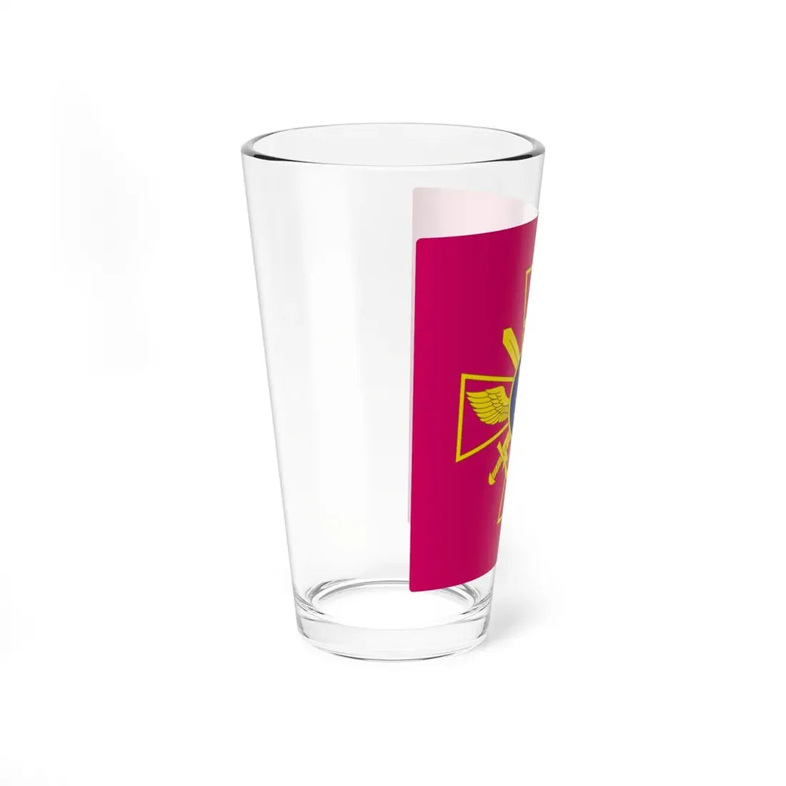 Standard of Ukrainian Chief of the General Staff (Ukraine) Pint Glass 16oz - Go Mug Yourself