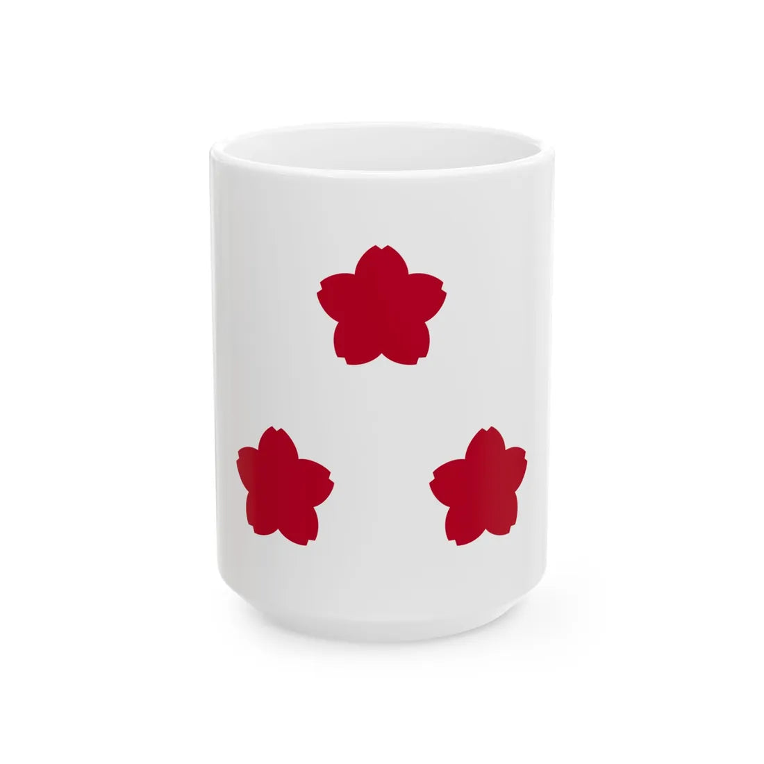 Standard of Vice Admiral JMSDF (Japan) White Coffee Mug 15oz - Go Mug Yourself