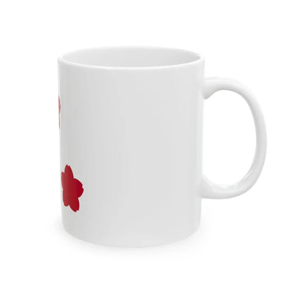 Standard of Vice Admiral JMSDF (Japan) White Coffee Mug - Go Mug Yourself
