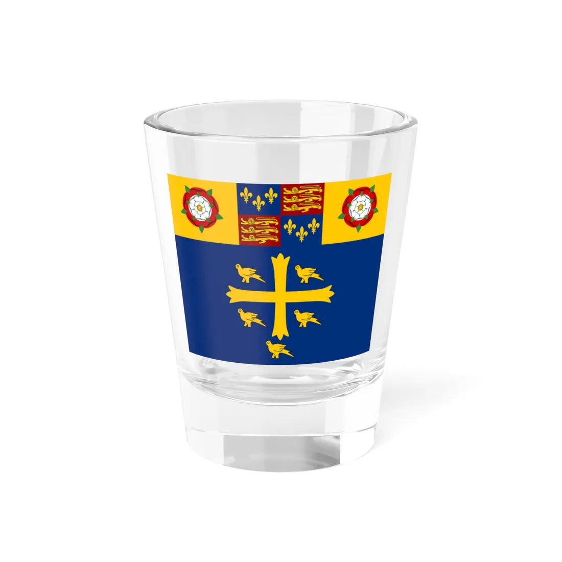 Standard of Westminster Abbey (England) Shot Glass 1.5oz 1.5oz - Go Mug Yourself
