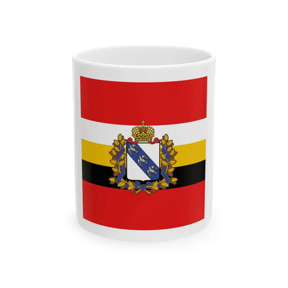 Standart of governor Kursk oblast (Russia) White Coffee Mug 11oz - Go Mug Yourself