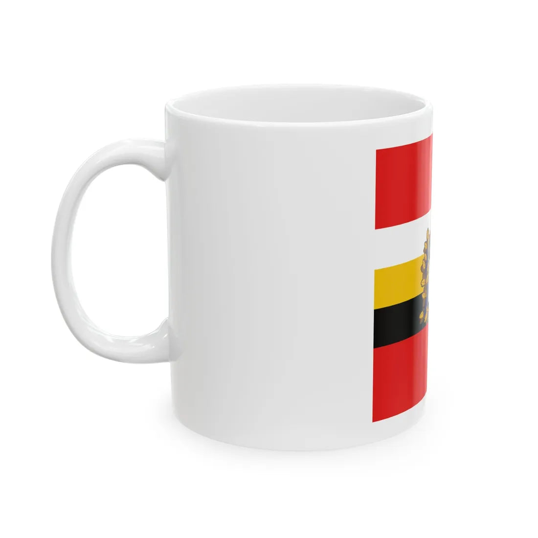 Standart of governor Kursk oblast (Russia) White Coffee Mug - Go Mug Yourself