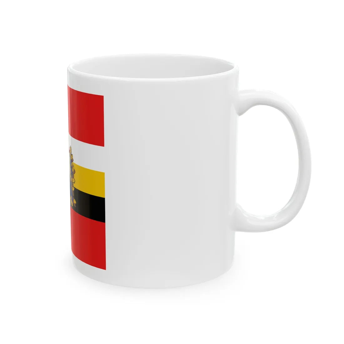 Standart of governor Kursk oblast (Russia) White Coffee Mug - Go Mug Yourself