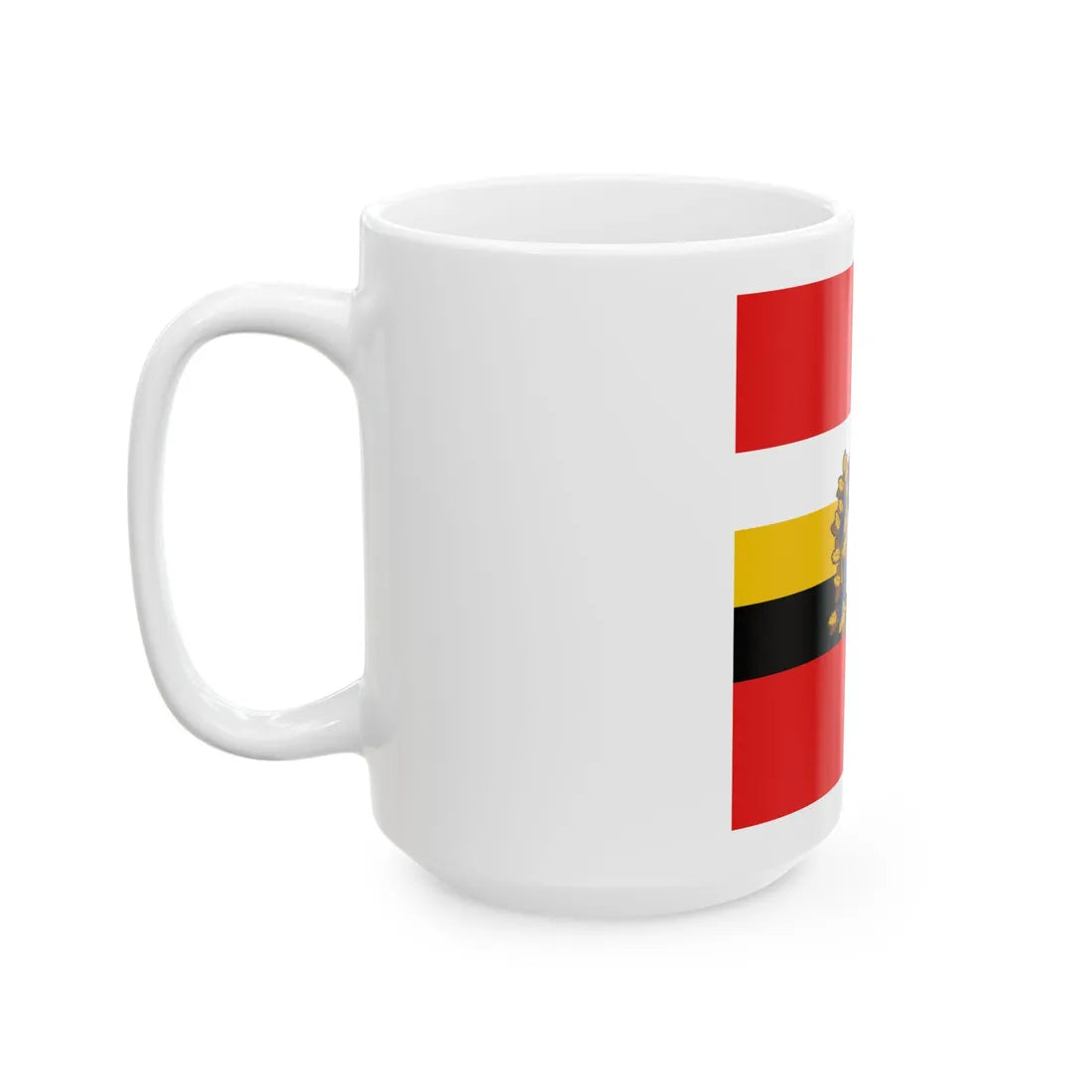 Standart of governor Kursk oblast (Russia) White Coffee Mug - Go Mug Yourself