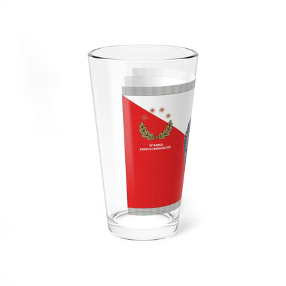 Standart of Istanbul Provincial Police Department (Turkey) Pint Glass 16oz - Go Mug Yourself