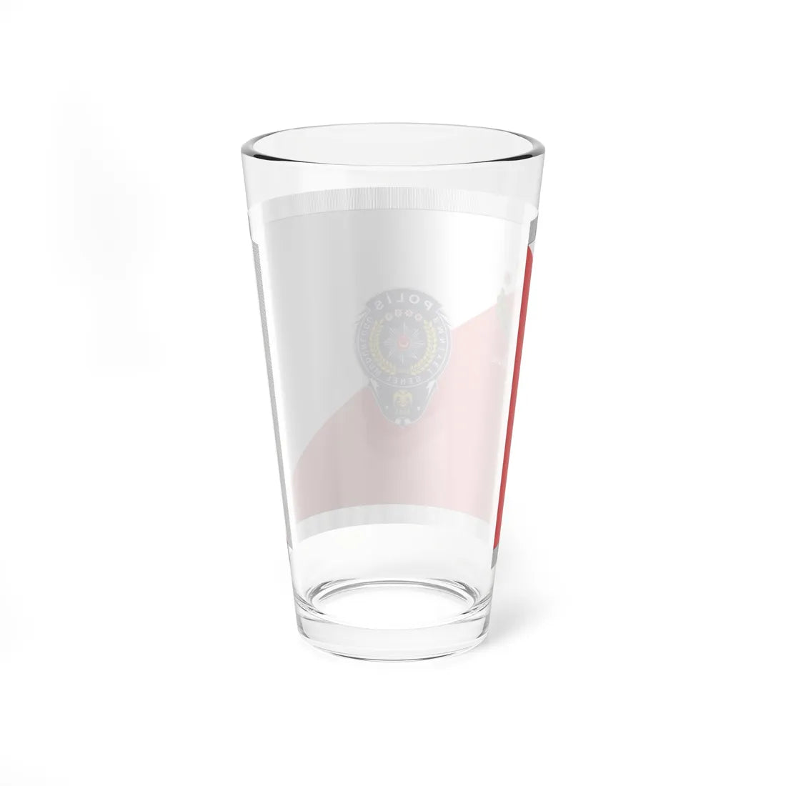 Standart of Istanbul Provincial Police Department (Turkey) Pint Glass 16oz - Go Mug Yourself