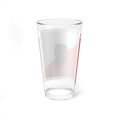 Standart of Istanbul Provincial Police Department (Turkey) Pint Glass 16oz - Go Mug Yourself