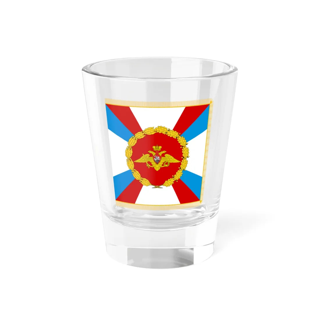 Standart of the Russian Minister of Defence (Russia) Shot Glass 1.5oz 1.5oz - Go Mug Yourself