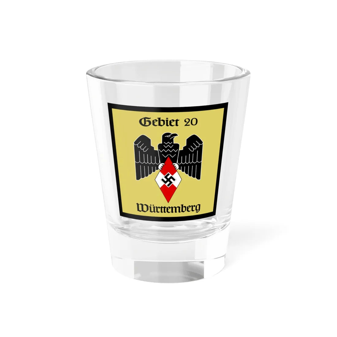 Standarte Gebietsführer HJ (Germany) Shot Glass 1.5oz 1.5oz - Go Mug Yourself