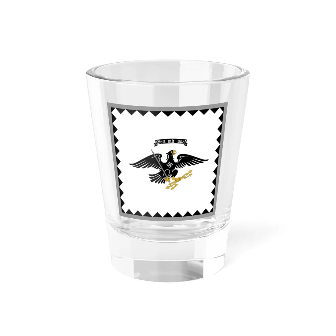 Standarte Ministerpräsident Preußen 1935 (Germany) Shot Glass 1.5oz 1.5oz - Go Mug Yourself