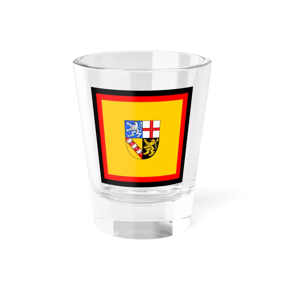 Standarte-Saarland (Germany) Shot Glass 1.5oz 1.5oz - Go Mug Yourself
