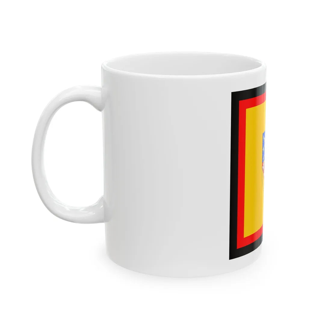 Standarte-Saarland (Germany) White Coffee Mug - Go Mug Yourself