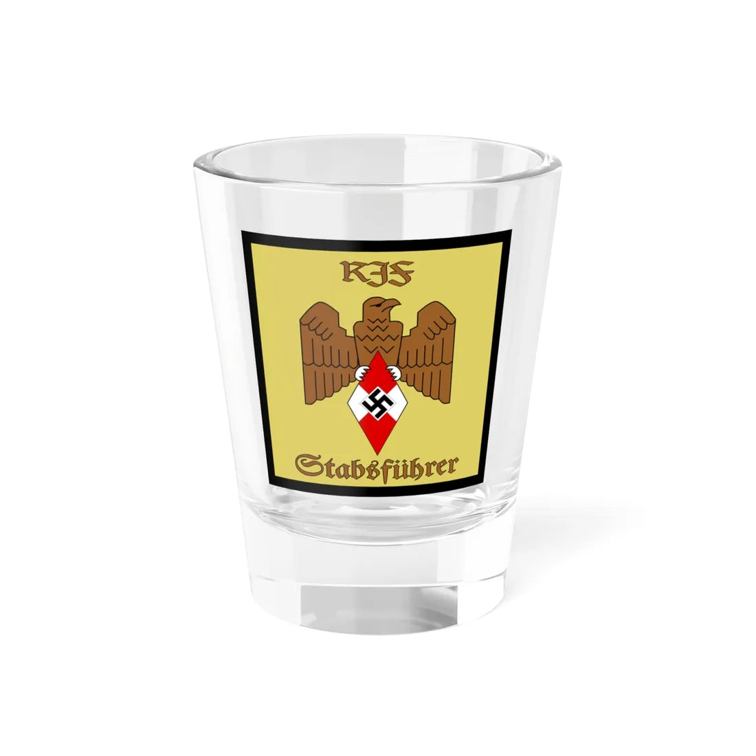 Standarte Stabsführer beim RJF (Germany) Shot Glass 1.5oz 1.5oz - Go Mug Yourself