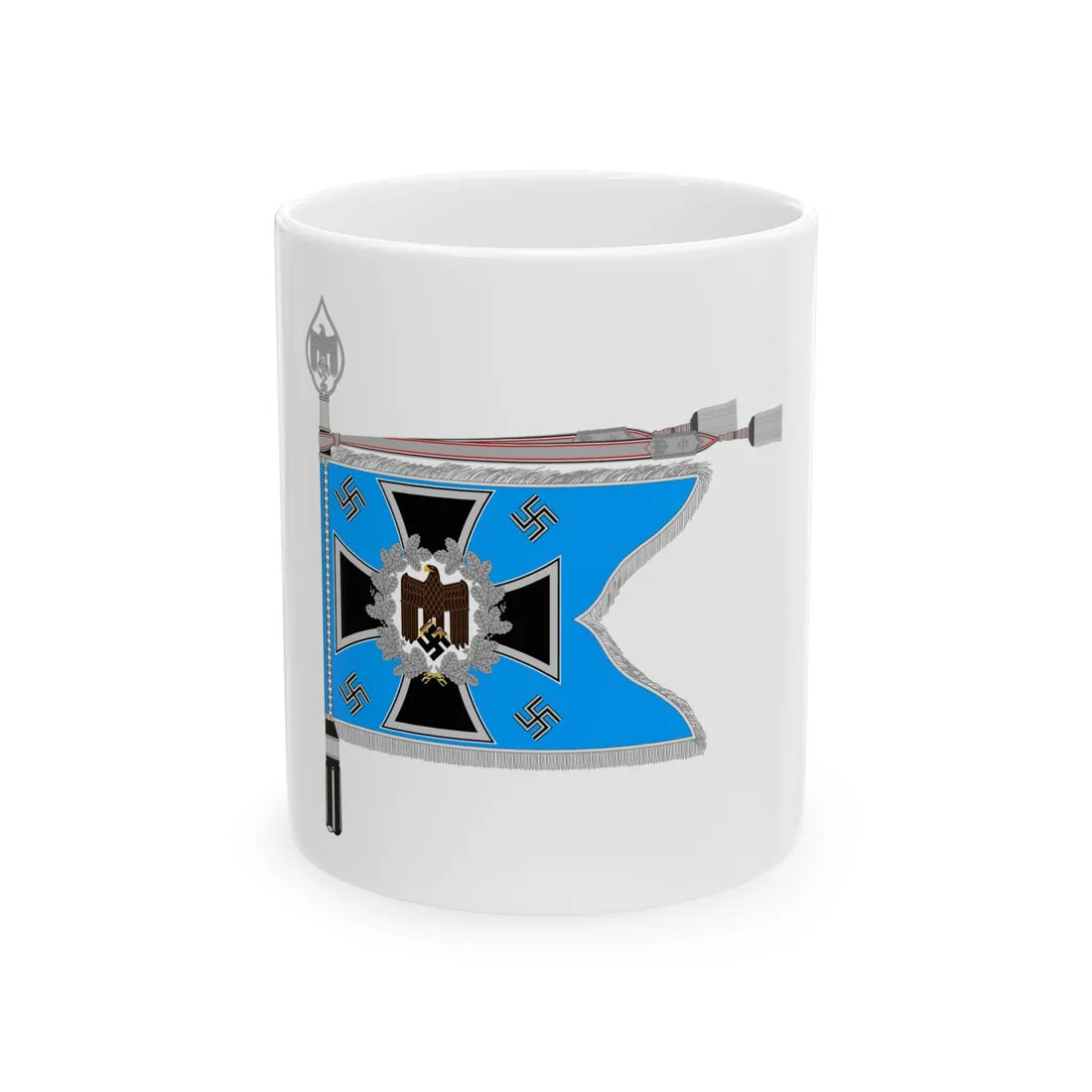 Standarte Versorgungstruppen (Germany) White Coffee Mug 11oz - Go Mug Yourself