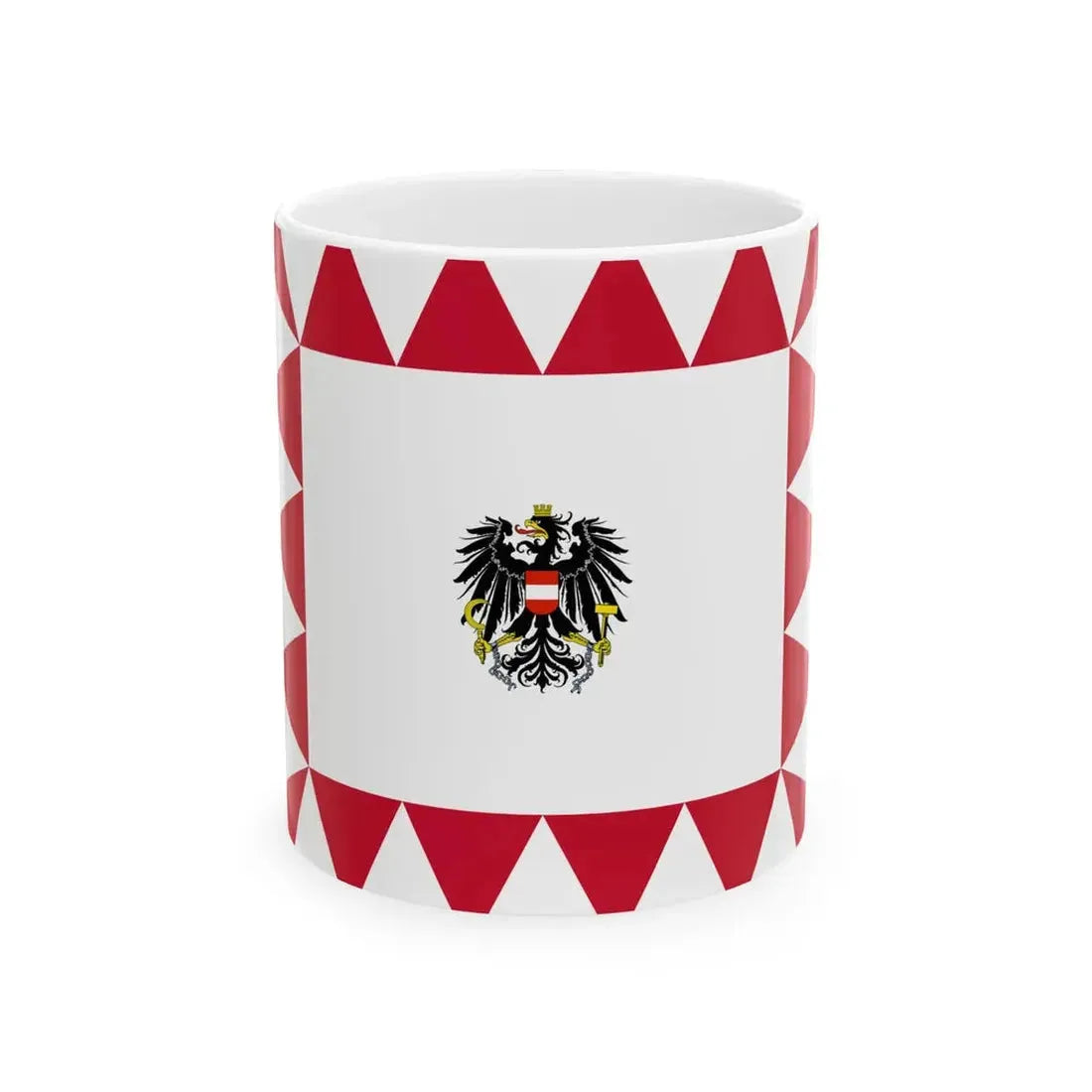 Stander General Austria (Austria) White Coffee Mug 11oz - Go Mug Yourself