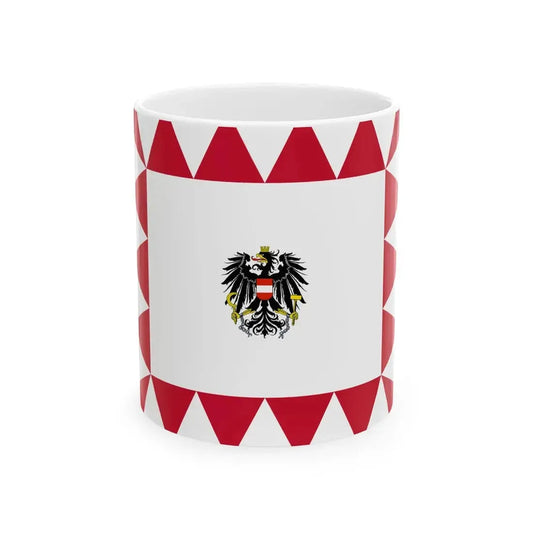 Stander General Austria (Austria) White Coffee Mug 11oz - Go Mug Yourself