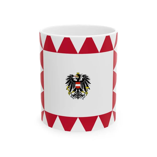 Stander General Austria (Austria) White Coffee Mug 11oz - Go Mug Yourself