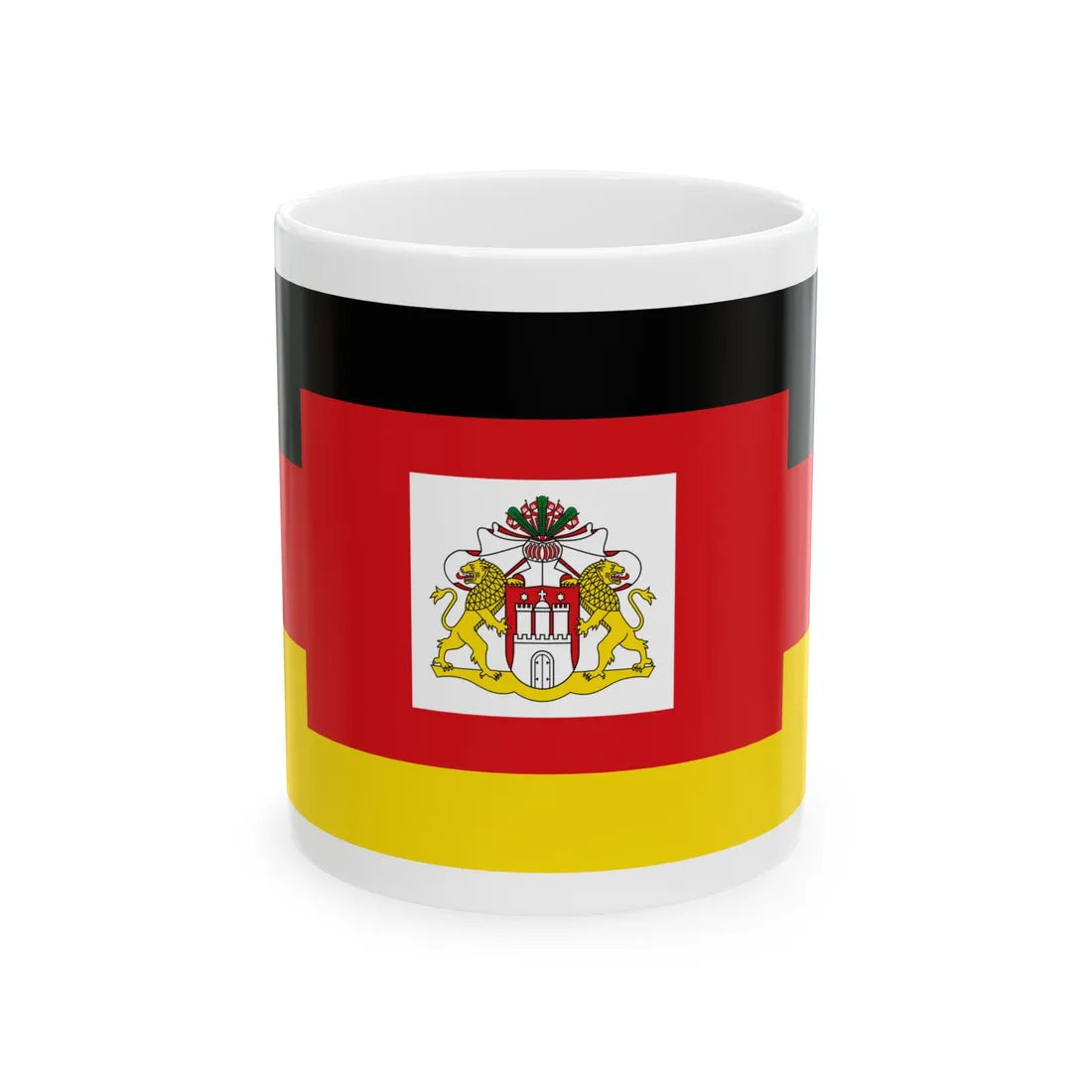 Stander Hamburg (Germany) White Coffee Mug 11oz - Go Mug Yourself